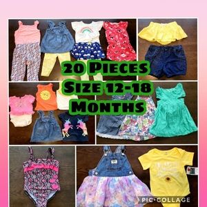 Toddler Clothing Lot 12-18 Months